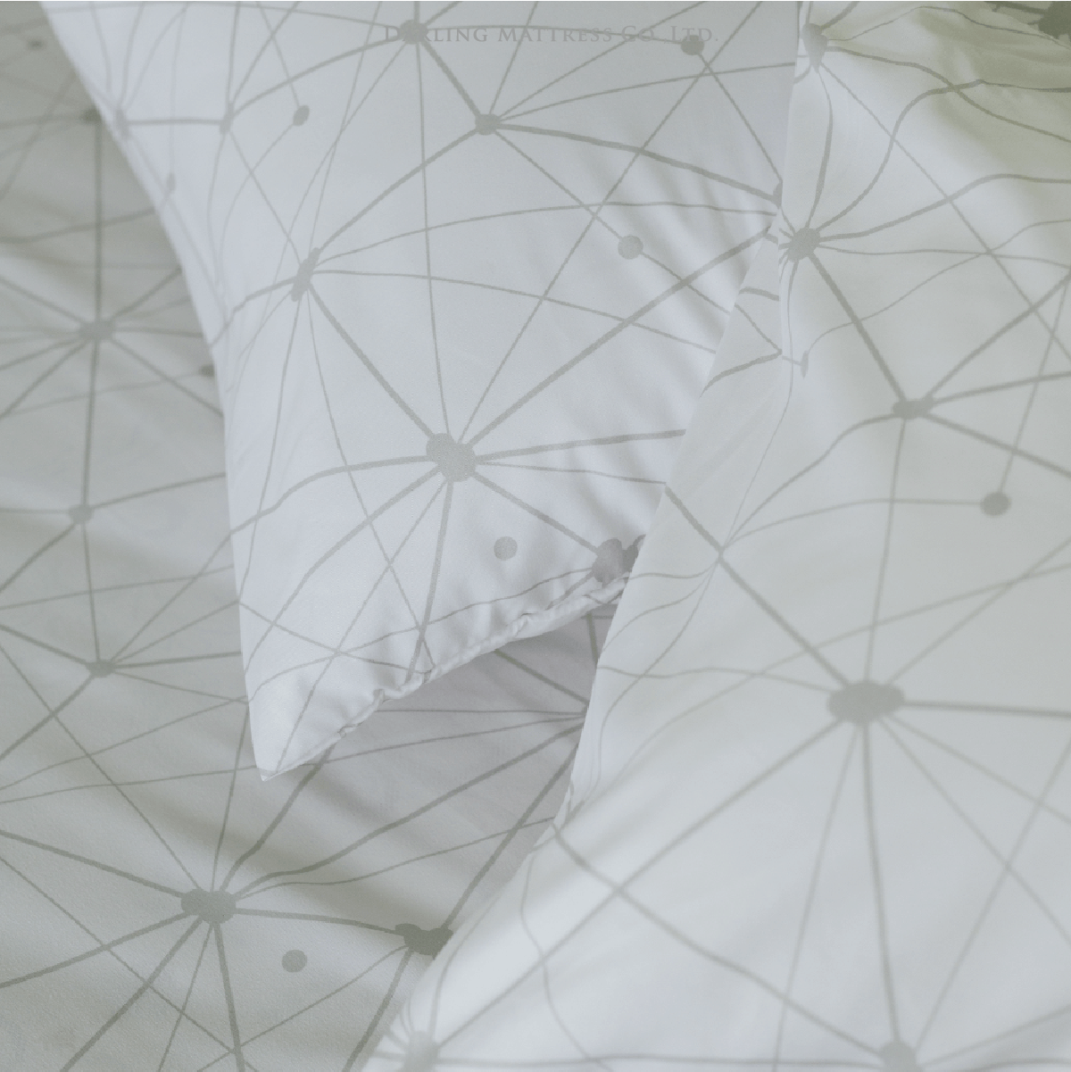 ชุดผ้าปูผ้านวม 3.5 ฟุต DARLING MATTRESS รุ่นแอบสแตรกต์ ลายไดมอนด์_2